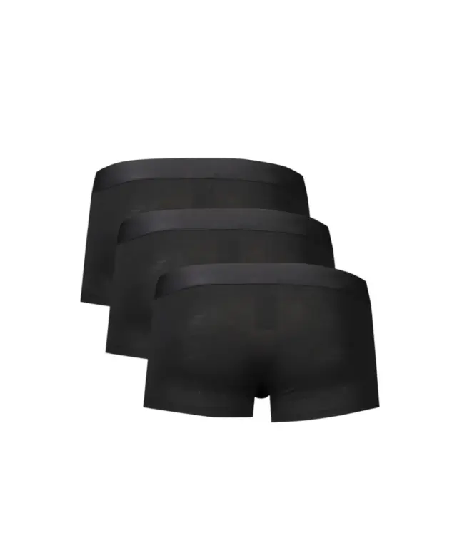 Bikkembergs - Ανδρικά Μποξεράκια 3Pack BKK1UTR16TR-BLACAS Μαύρο 2