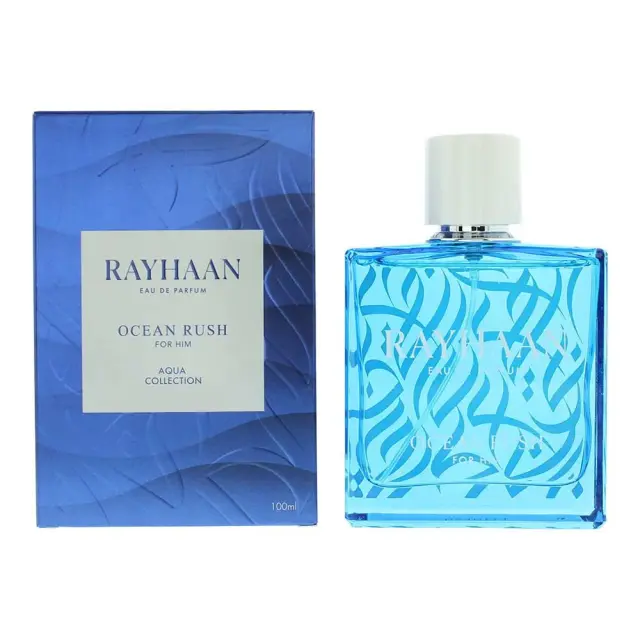 Rayhaan Ocean Rush Eau De Parfum Ανδρικό Άρωμα 100ml