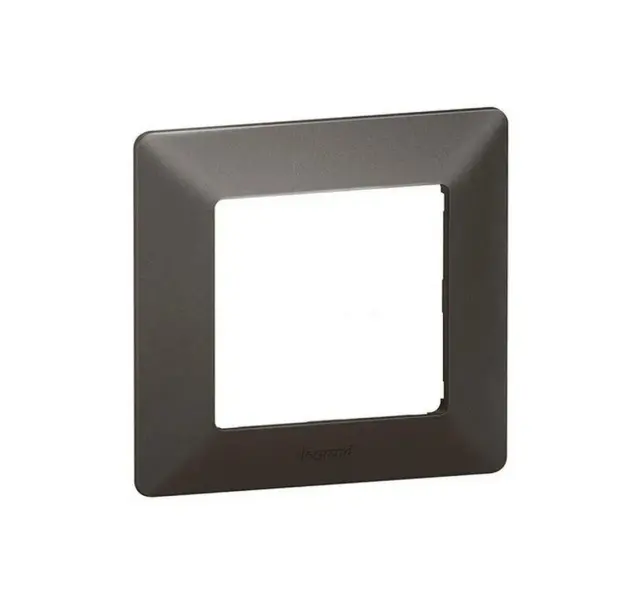 Plate Valena Life 1-gang graphite