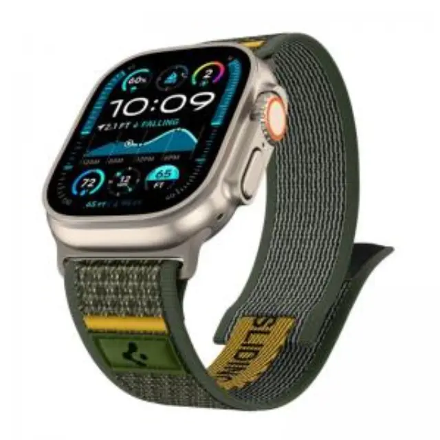 Λουράκι Spigen Athlex Air Apple Watch (44/ 45/ 46/ 49mm) Active Πράσινο N68661 2