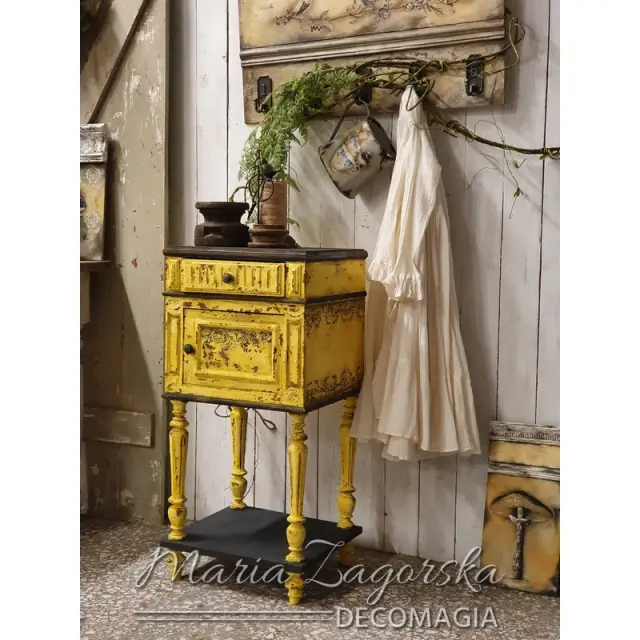 Χρώμα παλαίωσης Milk Paint Narcissus, 150gr, Maja's Memories 2