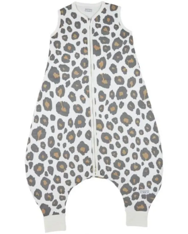 Υπνόσακος μωρού με ποδαράκια Meyco Baby - 2.5 Tog, 92 cm, πανθήρας