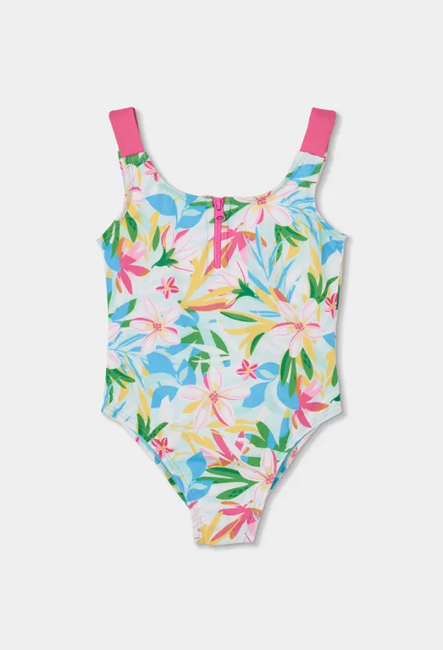 Boboli Swimsuit polyamide floral για κορίτσι 443090-9789 - 6