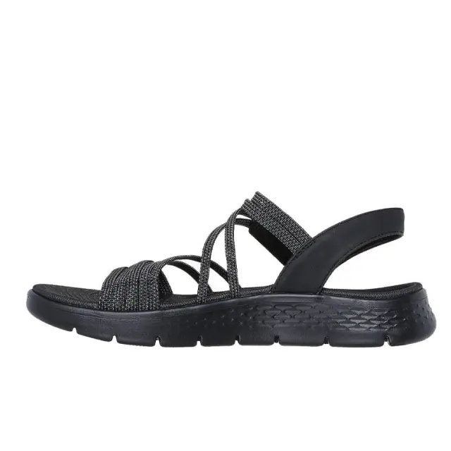 Γυναικεία Ανατομικά Πέδιλα Skechers Go Walk Flex 141473/BKGY Μαύρα Μαύρο - 36 3