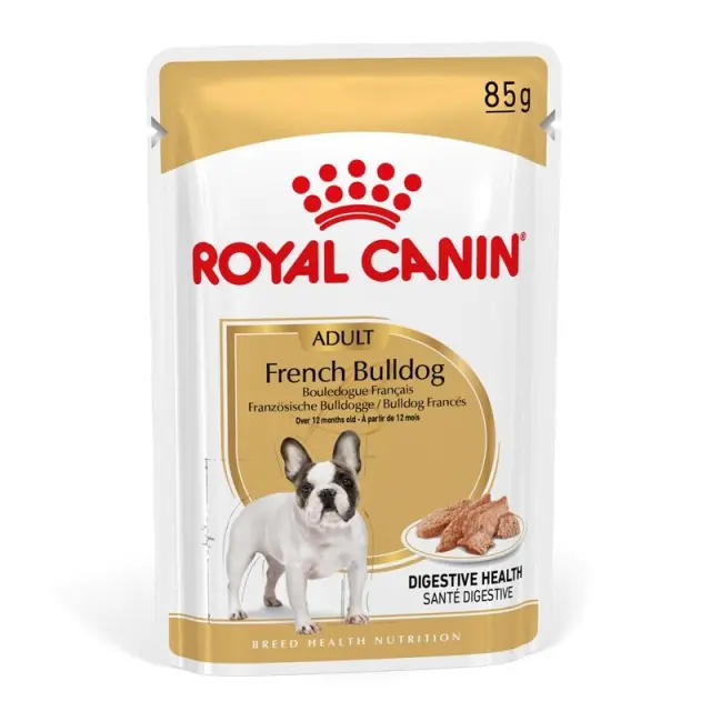 ROYAL CANIN French Bulldog Adult Digestive health Loaf Box - wet dog food - 12x85g