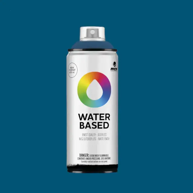 MTN Waterbased Spray Paint 400ml WB4 RV-234 Indigo Blue