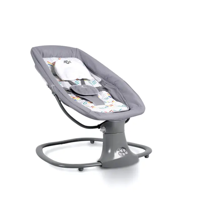 Cangaroo Axel Ηλεκτρική Κούνια Ρηλάξ με Bluetooth Grey 3