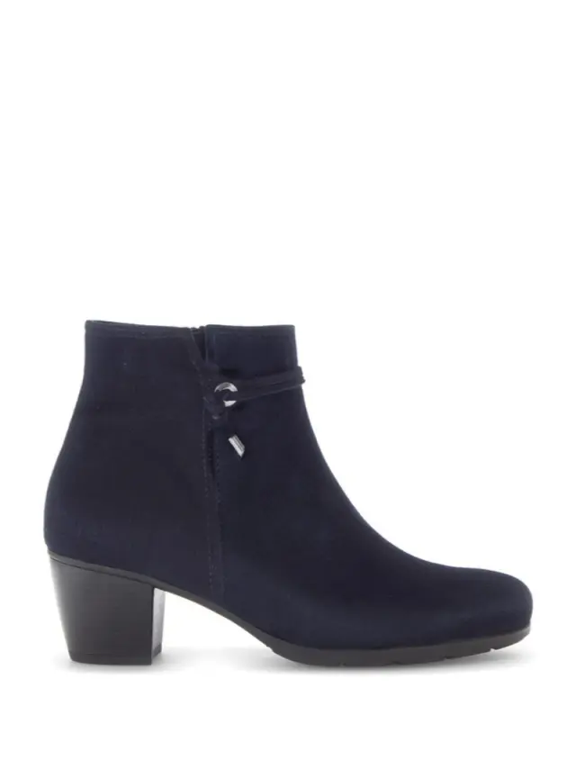 Gabor Μποτάκια Γυναικείο δέρμα Nubuck Μπλέ GAB/55522 16-ATLANTIK 3
