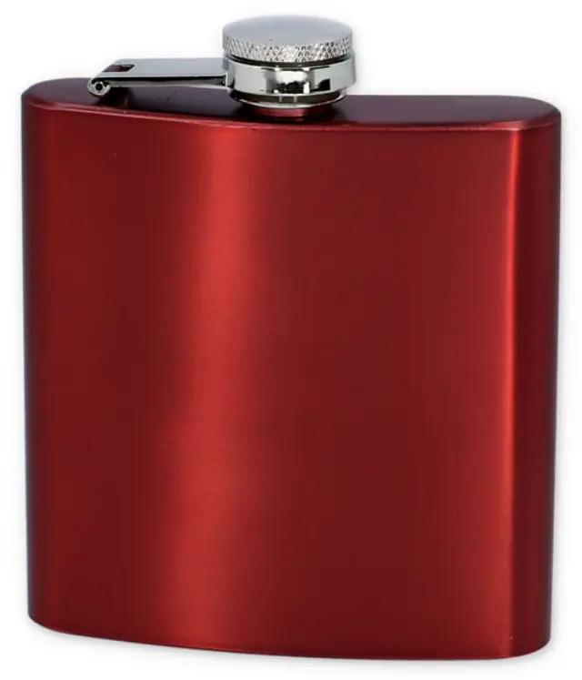 Hip Flask Φλασκί Ποτού Red Mat (F3070) - 180ml