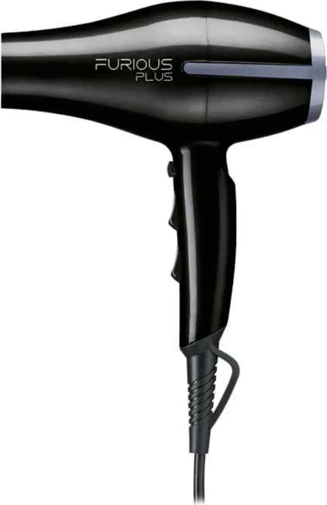 Eurostil Furious Compact Plus Hair Dryer Black Πιστολάκι Μαλλιών 2200W