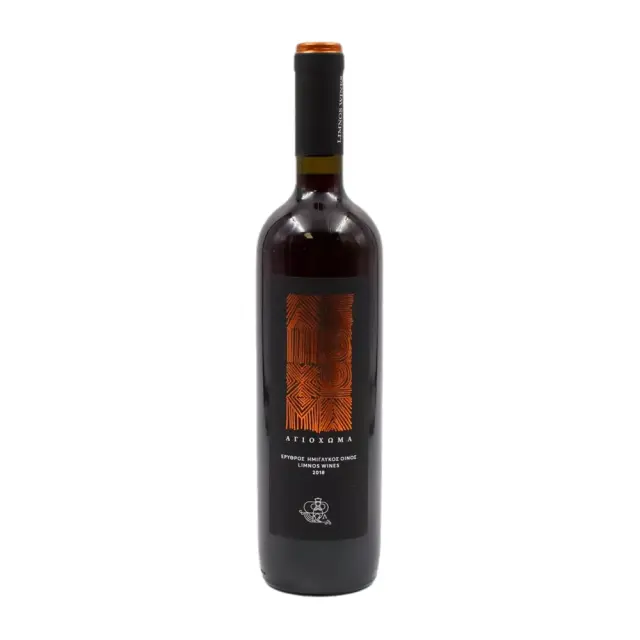 ΛΗΜΝΟΥ ΑΓΙΟΧΩΜΑ ΗΜΙΓΛΥΚΟΣ ΕΡΥΘΡΟΣ 750ml
