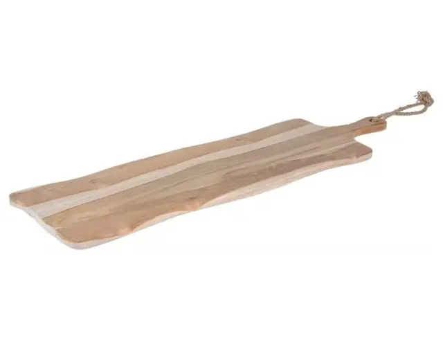 Ξύλινος Δίσκος Κοπής με λαβή Ξύλο Teak - 70 x 20 x 1,5 cm J11200300 2