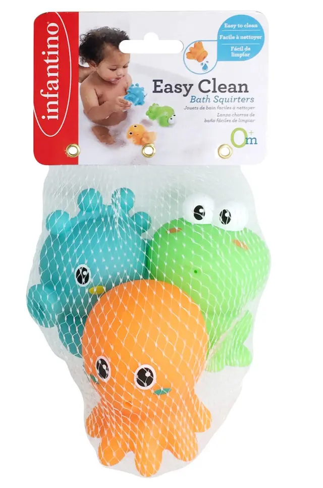 INFANTINO EASY CLEAN BATH SQUIRTERS 3