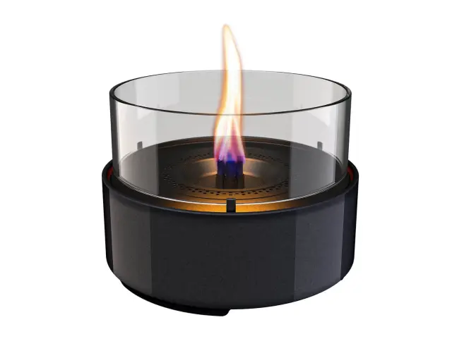 Επιτραπέζια Εστία Φωτιάς Café 18 Reactive Glaze Tenderflame με διάρκεια καύσης 3 - 4 ώρες, χωρητικότητα δεξαμενής 250ml και διαστάσεις 18.2x13.5cm - Black TF-600281
