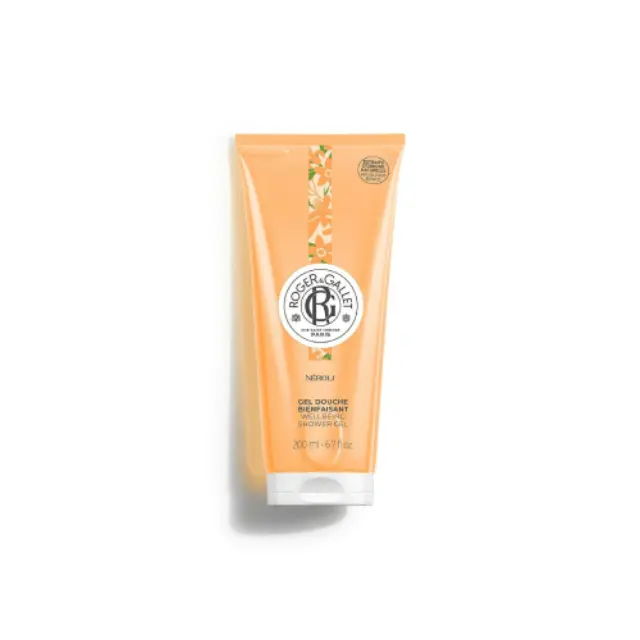 Roger & Gallet Neroli Gel Douche Bienfaisant Ενυδατικό Αφρόλουτρο Gel με Άρωμα Νέρολι & Άνθους Πορτοκαλιάς, 200ml