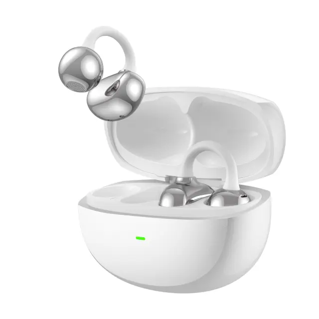 Wiwu Ai306 Open Ear Bluetooth Handsfree Ακουστικά με Θήκη Φόρτισης white 2