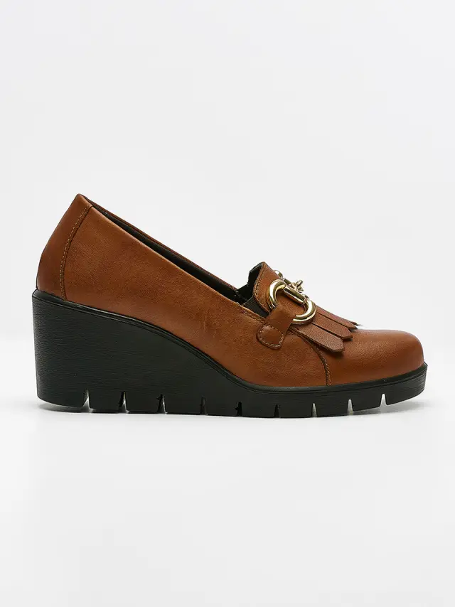 Imac Μοκασίνια-Loafers Γυναικείο δέρμα Καφέ IMA/655370 VITELLO/COGNAC 3