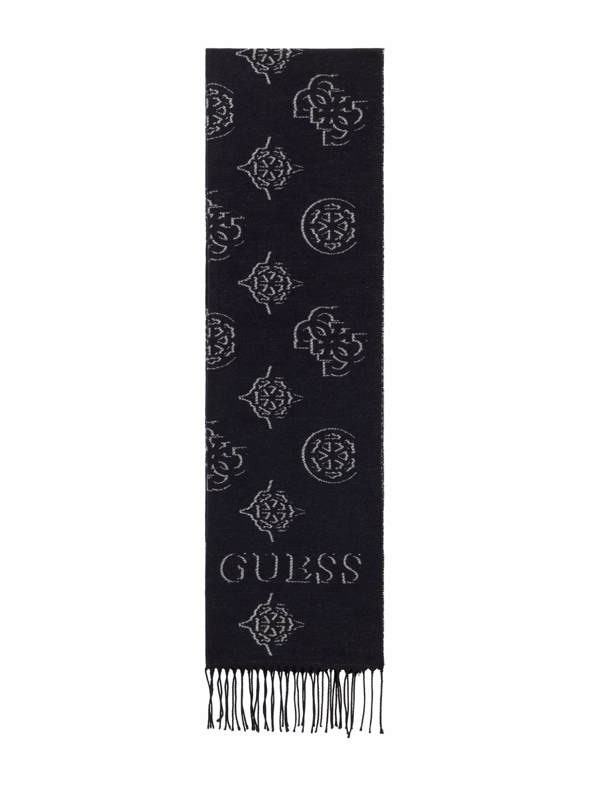 GUESS Μαύρο Κασκόλ ζακάρ Carmella Μαύρο - T/U