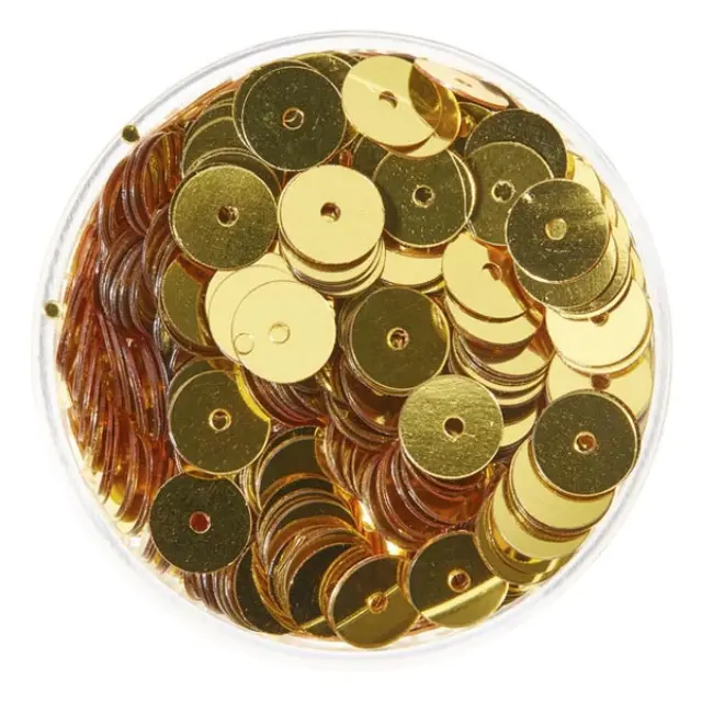 Πούλια Στρογγυλή Ίσια Ø6mm - Gold - 7gr