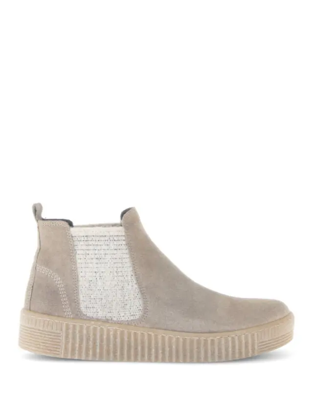 Gabor Μποτάκια Γυναικείο δέρμα suede Γκρί GAB/73731 12-QARZ 3