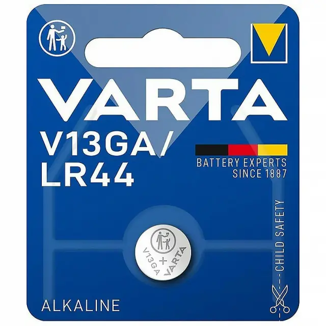 Varta Professional Electronics V13GA - Αλκαλική Μπαταρία Ρολογιών LR44 1.5V 1τμχ (35185)
