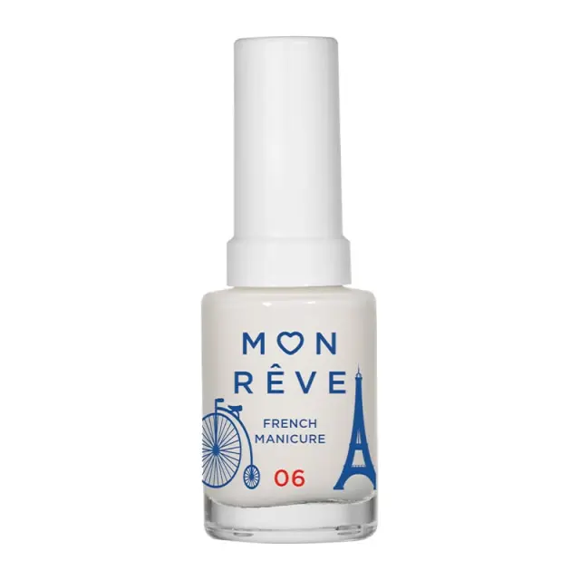 Mon Reve French Manicure Sheer 13ml | Απόχρωση 06 White