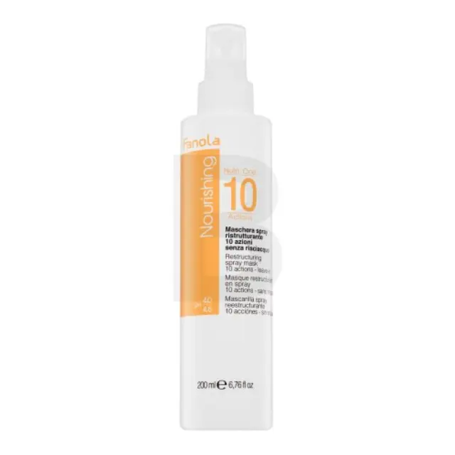 Fanola Nutri Care 10 Action Spray Leave-in Mask nourishing hair mask for dry and damaged hair 200 ml