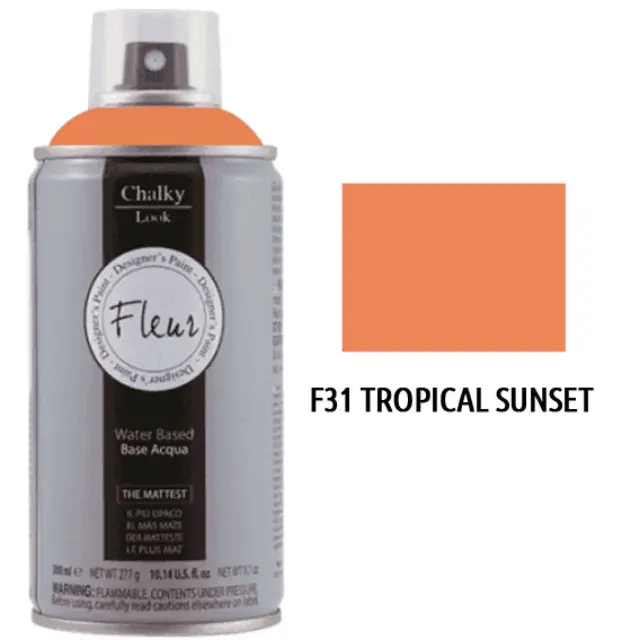 Fleur Σπρέι Κιμωλίας F31 Tropical Sunset - 300ml