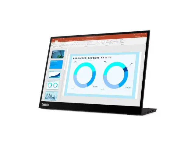 Lenovo Monitor Thinkvision M14d 14'' IPS FHD USB-C 3Y Warranty (63AAUAT6WL) 2
