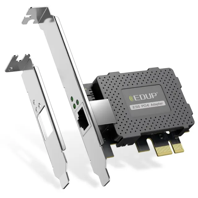 EDUP EP-9635C 2.5Gbps PCI-E Ethernet Adapter 30.002.0005 2