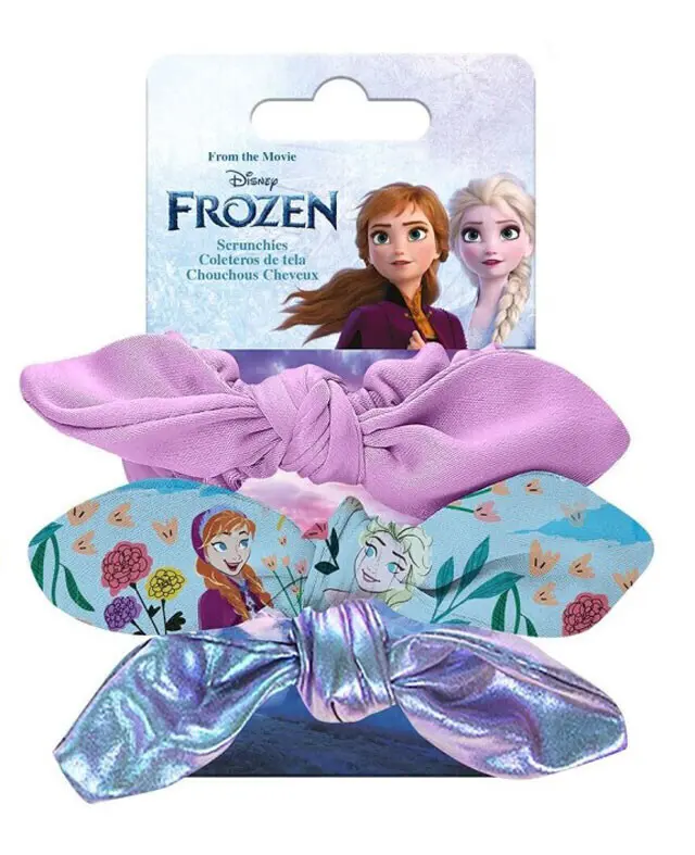 Disney Frozen Enchanted Σετ λαστιχάκια μαλλιών 3 τεμαχίων Πολύχρωμο