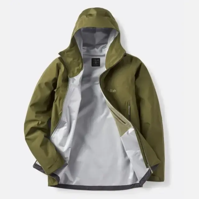 Rab Namche Jacket 3L Gore-Tex Ανδρικό Αδιάβροχο Regular Fit Army - Large 2