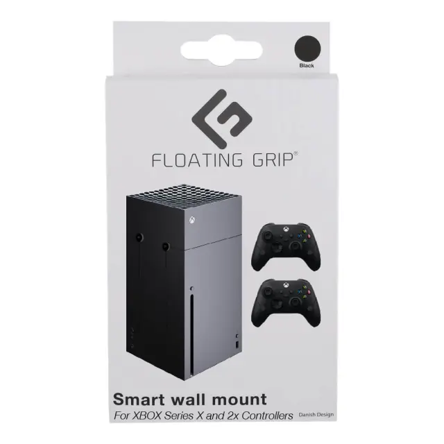 Xbox Series X Floating Grip Xbox Series X wall mount Bundle Black