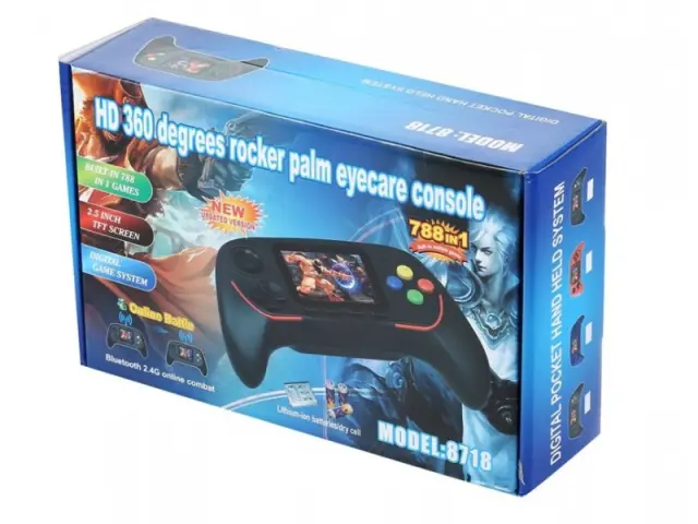 16-bit Κονσόλα παιχνιδιών χειρός με 788 ενσωματωμένα παιχνίδια- OEM M8718 2