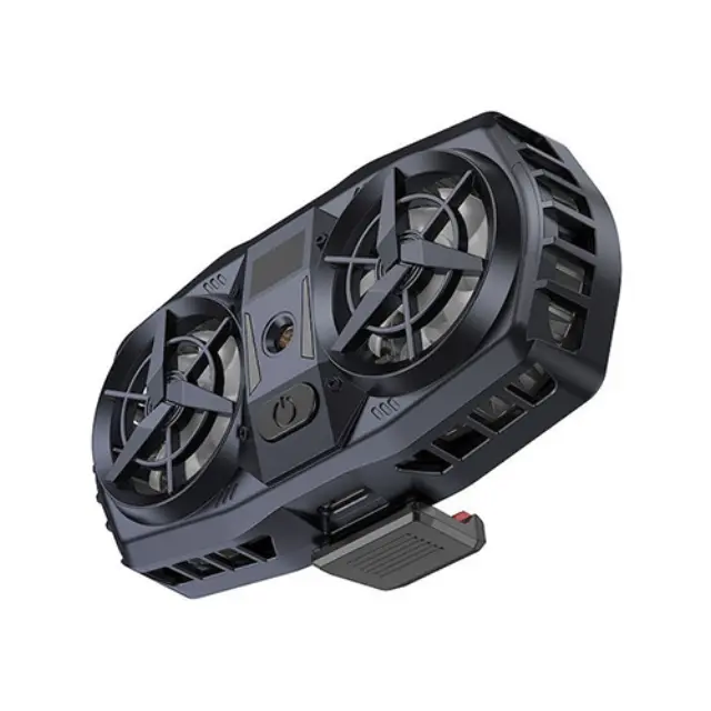 Cooler Κινητού Τηλεφώνου Hoco GM36 Mustango Ultra-silent RGB USB-A Θύρα για Φόρτιση Κινητού με 3-επίπεδα Έντασης 2