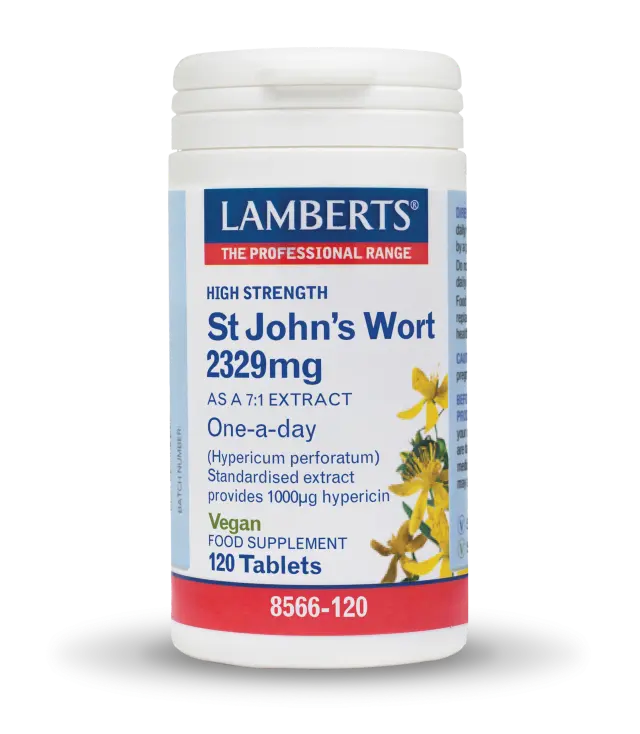 Lamberts High Strength St John's Wort 1332mg 120 ταμπλέτες