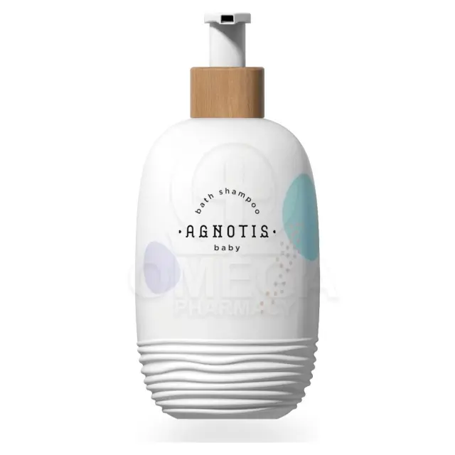 Agnotis Baby Bath Shampoo με Χαμομήλι & Λεβάντα 400ml με Αντλία