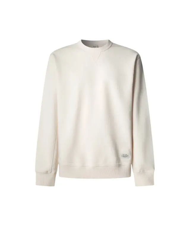Pepe Jeans - Ανδρική Μπλούζα Φούτερ Jasper PM5800201-804 Offwhite