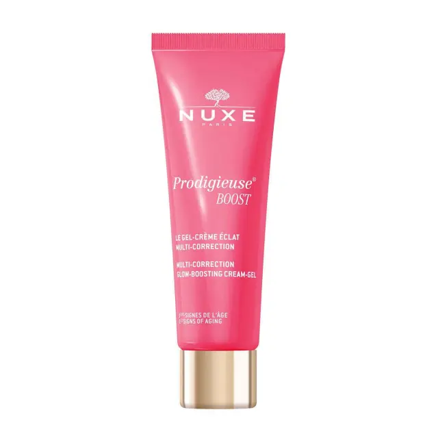 Nuxe Prodigieuse Boost Ενυδατικό & Αναπλαστικό Gel Προσώπου Ημέρας για Κανονικές/Μικτές Επιδερμίδες κατά των Ατελειών με Υαλουρονικό Οξύ & Κολλαγόνο 40ml