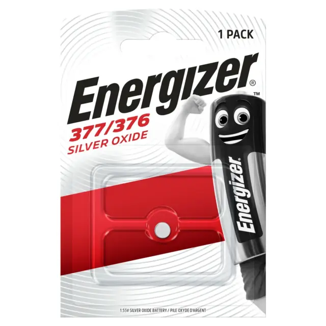 ENERGIZER Silver Ρολογιού 377/376 Maxi - BL1 01.007.0049