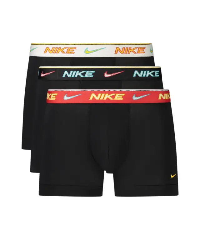 Nike - Ανδρικά Μποξεράκια Essential Cotton Stretch Trunk NQ00KE1284-EX3 Μαύρο