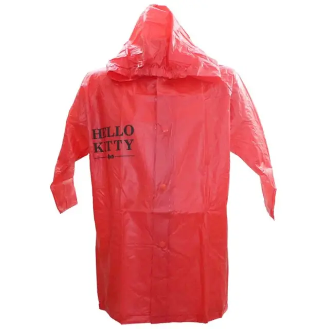 Αδιάβροχο Raincoat Παιδικό με Κουκούλα Red Hello Kitty 8110034 - 5-6Y (110-116cm)