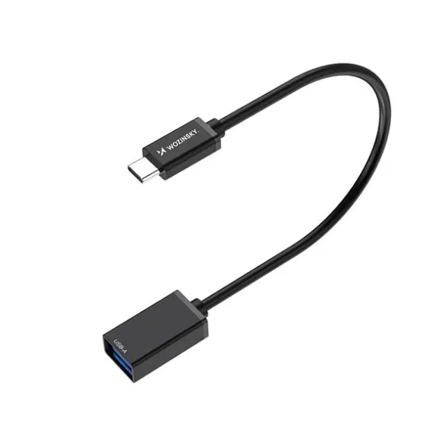 Wozinsky WOTGY1S USB-C 3.0 to USB-A 3.0 OTG Adapter Black