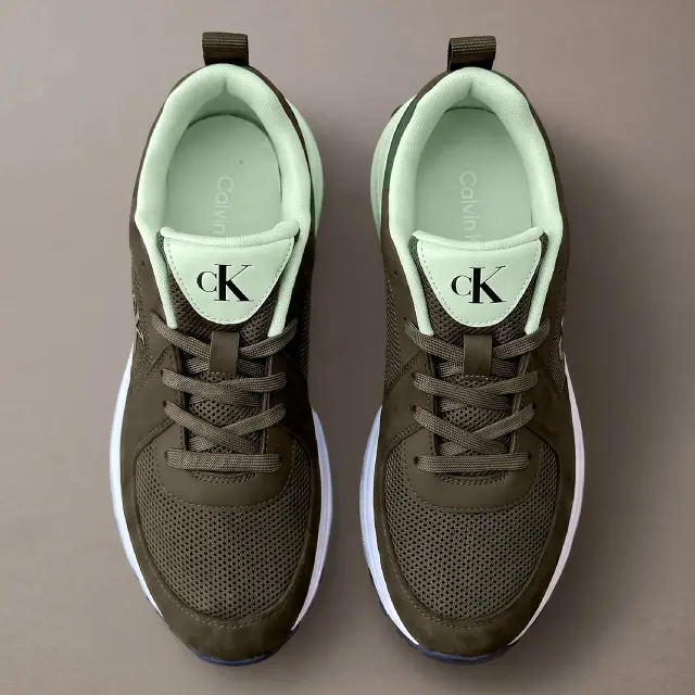 Ανδρικά Sneakers Calvin Klein HM0HM02448-0H9 Olive Λαδί - 42 3