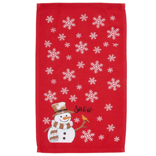 Das Home Christmas Ποτηροπανα Σετ 2Τμχ 30X50 0817 Green - Red Green - Red 2