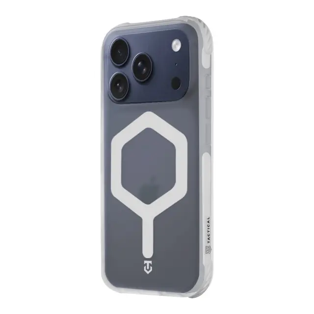 Tactical MagForce Hexagon Cover for Apple iPhone 17 Pro T-White 3