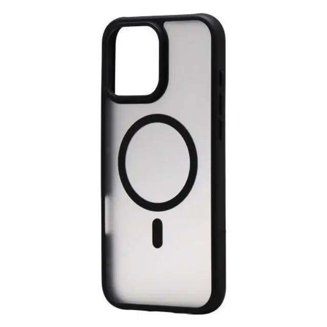 Θήκη TPU & PC inos Apple iPhone 16 Pro MagFlame Μαύρο N66013