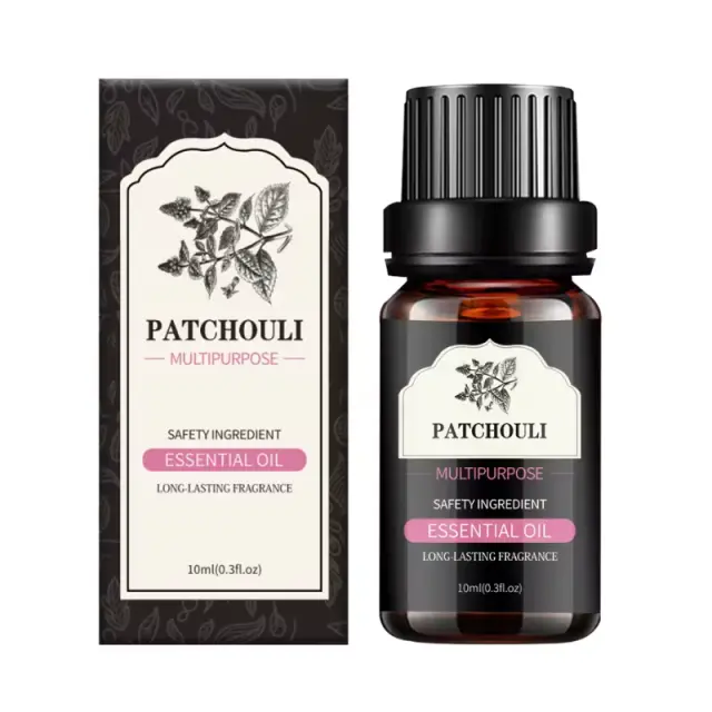 Αιθέριο Έλαιο Πατσουλί 10ml, 100% Φυσικό & Αγνό