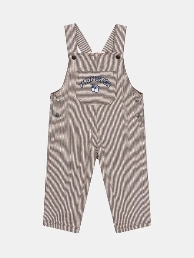 Βρεφική Σαλοπέτα για Αγόρια Striped Monster ΚΑΦΕ
