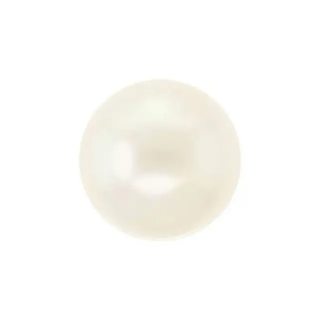 Swarovski 5818 Round Half Drilled White Pearl Ø3mm - 20τεμ
